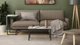 Стол журнальный приставной Терри Комбо Ferrum-decor 345x662x440 Черный металл ДСП Бетон 16 мм (TERRIK007) - изображение 4