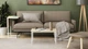 Стол журнальный приставной Терри Комбо Ferrum-decor 345x662x440 Белый металл ДСП Дуб Сонома 16 мм (TERRIK011) - изображение 3