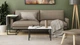 Стол журнальный приставной Терри Комбо Ferrum-decor 345x662x440 Черный металл ДСП Белый 16 мм (TERRIK001) - изображение 3
