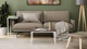 Стол журнальный приставной Терри Комбо Ferrum-decor 345x662x440 Белый металл ДСП Венге Магия 16 мм (TERRIK010VE) - изображение 3