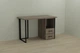 Компьютерный стол Ferrum-decor Отто 76x100x70 черный ДСП Дуб Сонома Трюфель 32мм - изображение 1