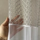 Кухонна тюль арка Adagio Windows Decor Сіра під будь-який карниз розміром 2,8х1,7м, легка коротка штора для вікна - зображення 5