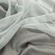 Шторы для кухни из льна Adagio Windows Decor Светло серые с магнитными подхватами,однотонные кухонные тюлевые занавески 140х170см (2шт) - изображение 5