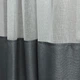 Шторы для кухни из льна Adagio Windows Decor Темно серые с магнитными подхватами,однотонные кухонные тюлевые занавески 140х170см (2шт) - изображение 3