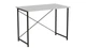 Стол письменный Line Лайт Ferrum-decor 750x1000x600 Черный металл ДСП Белый 16 мм (LINE108) - изображение 1