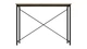 Стол письменный Line Лайт Ferrum-decor 750x1000x600 Черный металл ДСП Дуб Сонома 16 мм (LINE111) - изображение 2