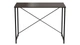Стол письменный Line Лайт Ferrum-decor 750x1000x500 Черный металл ДСП Венге Магия 16 мм (FRD-106155) - изображение 5