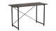 Стол письменный Line Лайт Ferrum-decor 750x1200x500 Черный металл ДСП Венге Магия 16 мм (LINE117VE) - изображение 1