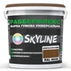 Краска резиновая суперэластичная сверхстойкая «РабберФлекс» SkyLine Желто-коричневая RAL 8008 3,6 кг - изображение 1