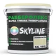 Краска резиновая суперэластичная сверхстойкая «РабберФлекс» SkyLine Слоновая кость RAL 1015 3,6 кг - изображение 1