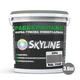 Краска резиновая суперэластичная сверхстойкая «РабберФлекс» SkyLine Серый RAL 7046 3.6 кг - изображение 2