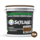 Краска резиновая суперэластичная сверхстойкая «РабберФлекс» SkyLine Желто-коричневая RAL 8008 12 кг - изображение 2