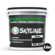 Краска резиновая суперэластичная сверхстойкая «РабберФлекс» SkyLine Черный RAL 9004 3.6 кг - изображение 2