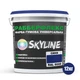 Краска резиновая суперэластичная сверхстойкая «РабберФлекс» SkyLine Синий RAL 5005 12 кг - изображение 2