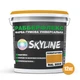 Краска резиновая суперэластичная сверхстойкая «РабберФлекс» SkyLine Оранжевая RAL 2004 12 кг - изображение 2