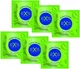 Презервативи EXS Glow Світяться у темряві 6 шт (ROZ6400230166) - зображення 1