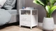 Тумба универсальная Ferrum-decor Вивьен 2/2 50x41x40 белый ДСП Белое 16мм (XK00115) - изображение 1