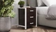 Тумба універсальна Ferrum-decor Вів'єн 3 50x41x40 білий ДСП Венге 16мм (XK00156VE) - зображення 2
