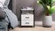 Тумба универсальная Ferrum-decor Вивьен 2/2 50x41x40 черный ДСП Белое 16мм (XK00109) - изображение 4