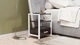 Тумба универсальная Ferrum-decor Вивьен 1/1 50x41x40 белый ДСП Венге 16мм (XK00102VE) - изображение 1
