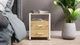 Тумба універсальна Ferrum-decor Вів'єн 2/2 50x41x40 білий ДСП Дуб Артизан 16мм (XK00117) - зображення 4