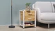 Тумба універсальна Ferrum-decor Вів'єн 2/1 50x41x40 білий ДСП Дуб Артизан 16мм (XK00135) - зображення 6