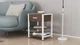 Тумба универсальная Ferrum-decor Вивьен 1/2 50x41x40 белый ДСП Дуб Сонома Трюфель 16мм (XK00083) - изображение 1