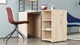 Стол-тумба трансформер Смарт 4/1 с этажеркой Ferrum-decor 1430x1450x500 Черный металл ДСП Дуб Сан-Марино 16 мм (SMART401) - изображение 10