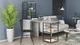 Стіл-тумба трансформер Смарт 3/1 з етажеркою Ferrum-decor 1430x1450x500 Чорний метал ДСП Урбан Лайт 16 мм (SMART306) - зображення 9
