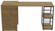Стол-тумба трансформер Смарт 2/1 Ferrum-decor 750x1450x500 Черный металл ДСП Дуб Артизан 16 мм (SMART205) - изображение 4