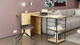 Стол-тумба трансформер Смарт 2/1 Ferrum-decor 750x1450x500 Черный металл ДСП Дуб Артизан 16 мм (SMART205) - изображение 9