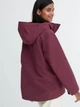 Парка демисезонная женская Uniqlo 541520907 XS Бордовая (1159795822) - изображение 2