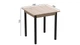 Стол кухонный Ferrum-decor Диего 75x70x70 Черный ДСП Сан-Марино 16мм (DIE0009) - изображение 1