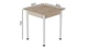 Стол кухонный Ferrum-decor Агата 75x80x80 Белый ДСП Сан-Марино 16мм (AGA0037) - изображение 2