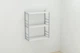 Книжкова полиця універсальна Ferrum-decor Стім 2 74x63x26 сірий ДСП Біле 16мм (XK00049) - зображення 1