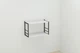 Книжная полка универсальная Ferrum-decor Стим 1 38x63x26 черный ДСП Белое 16мм (XK00019) - изображение 1
