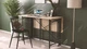 Стол-книжка трансформер Орион 3 Ferrum-decor 750x1150x880 Черный металл ДСП Дуб Сонома 16 мм (ORI304) - изображение 5