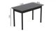 Стол кухонный Ferrum-decor Бенита 75x120x80 Черный ДСП Сосна Кембра 16мм (BEN0017) - изображение 3