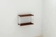 Книжная полка универсальная Ferrum-decor Стим 1 38x63x26 белый ДСП Венге 16мм (XK00030VE) - изображение 1
