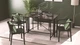 Стол-книжка трансформер Орион 3 Ferrum-decor 750x1150x880 Черный металл ДСП Венге Магия 16 мм (ORI303VE) - изображение 4