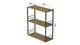 Книжная полка универсальная Ferrum-decor Стим 2 74x63x26 черный ДСП Дуб Артизан 16мм (XK00039) - изображение 2