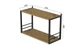 Книжная полка универсальная Ferrum-decor Стим 1 38x63x26 черный ДСП Дуб Артизан 16мм (FRD-104087) - изображение 4