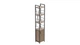 Этажерка 4/34 Ferrum-decor Серии Конект с тумбой 179x34x28 Черный ДСП Сан-Марино (FD1043) - изображение 1