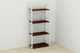Этажерка 4/60 Ferrum-decor Серии Конект 120x60x28 белый ДСП Венге 16мм (XK00210VE) - изображение 3