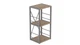 Этажерка 3/34 Ferrum-decor Серии Конект 73x34x28 серый ДСП Дуб Сан-Марино 16мм (XK00266) - изображение 1
