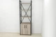 Этажерка 4/60 Ferrum-decor Серии Конект с тумбой 179x60x28 Черный ДСП Сонома Трюфель (FD1067) - изображение 2