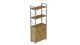 Этажерка 3/60 Ferrum-decor Серии Конект с тумбой 144x60x28 Серый ДСП Артизан (FD1040) - изображение 1