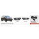Противотуманные фары ПТФ туманки DLAA на Honda CR-V 17- HD-993E Хонда СРВ v00013 - изображение 7