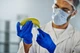 Рукавички нітрилові Mercator Medical GoGrip Blue M Сині 50 шт (00-00000175) - изображение 6