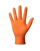 Рукавички нітрилові Mercator Medical GoGrip Orange M Помаранчеві 50 шт (00-00000171) - изображение 2